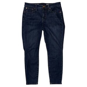 J.Crew Toothpick Skinny Jeans Women's 29 Petite Dark Wash Stretch Denim 29P